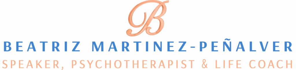 Logo for Beatriz Martinez-Peñalver, Miami-based psychotherapist, speaker, and life coach.