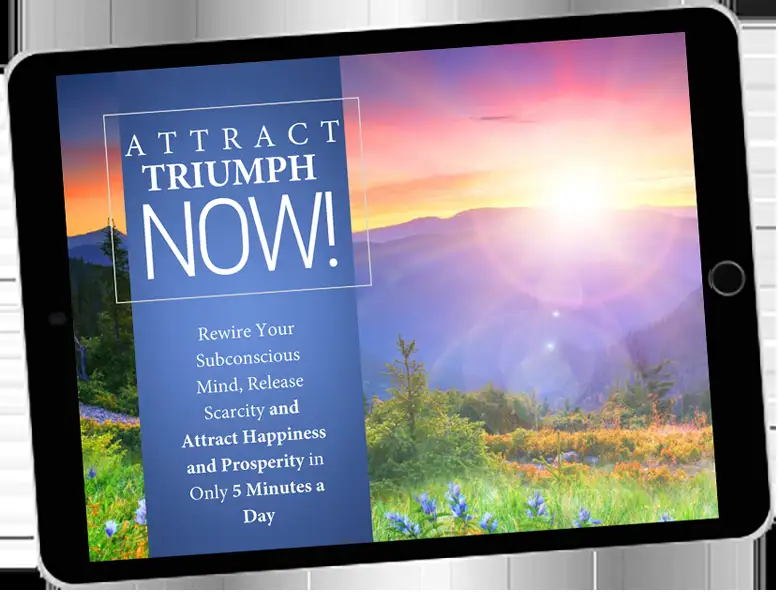 Attract Triumph Now program on tablet - Triumph Steps coaching by Beatriz Martinez-Penalver in Miami FL.