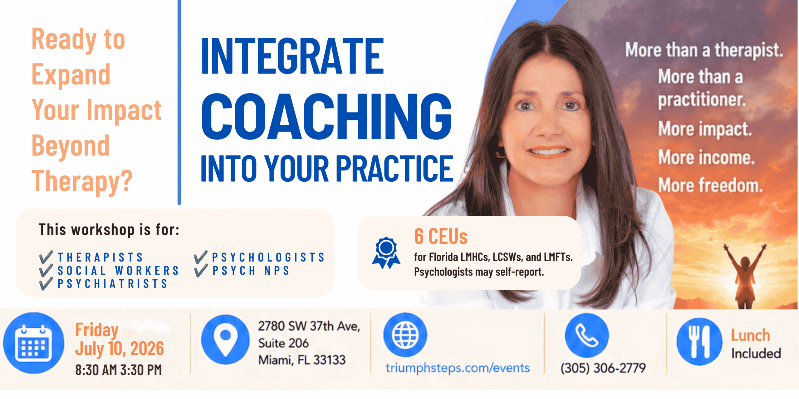Integrate Coaching Into Your Practice Beatriz Martínez-Peñalver Triumph Steps