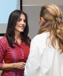 Beatriz Martinez-Peñalver, Mental Health Counselor and Psychotherapist in Miami FL, speaking at Triumph Steps event.